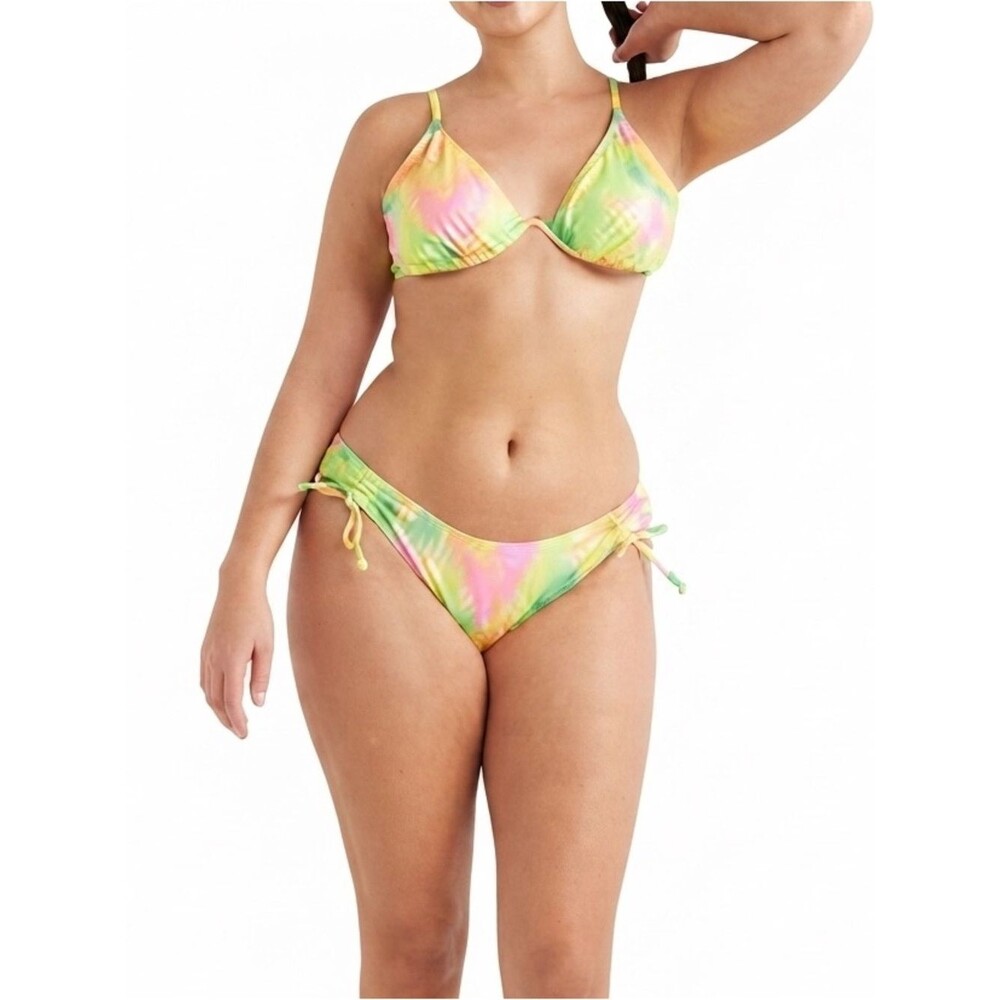 No Boundaries Tie-Dye Bikini Set NWT